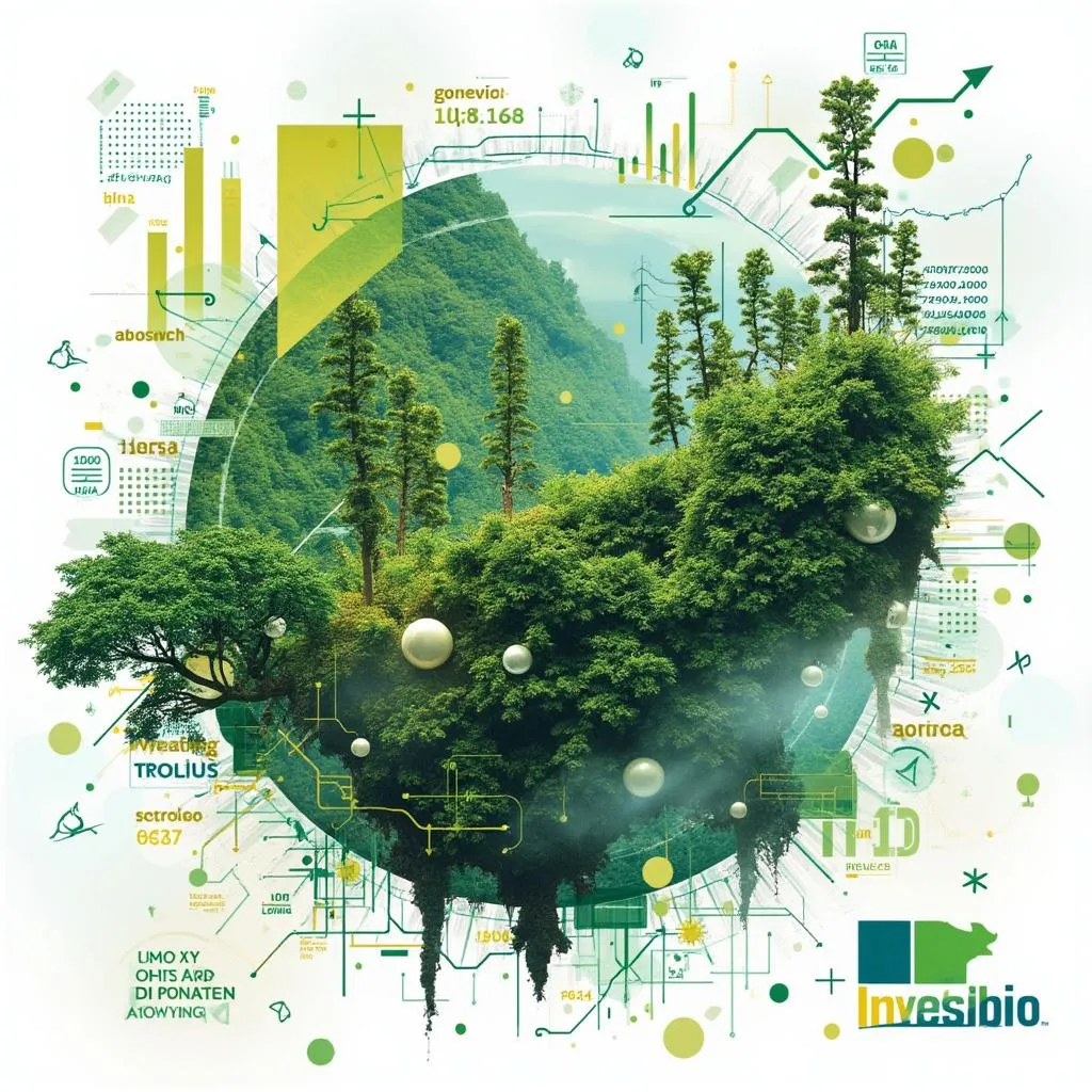 Colagem abstrata representando inovação, dados e crescimento no Brasil.