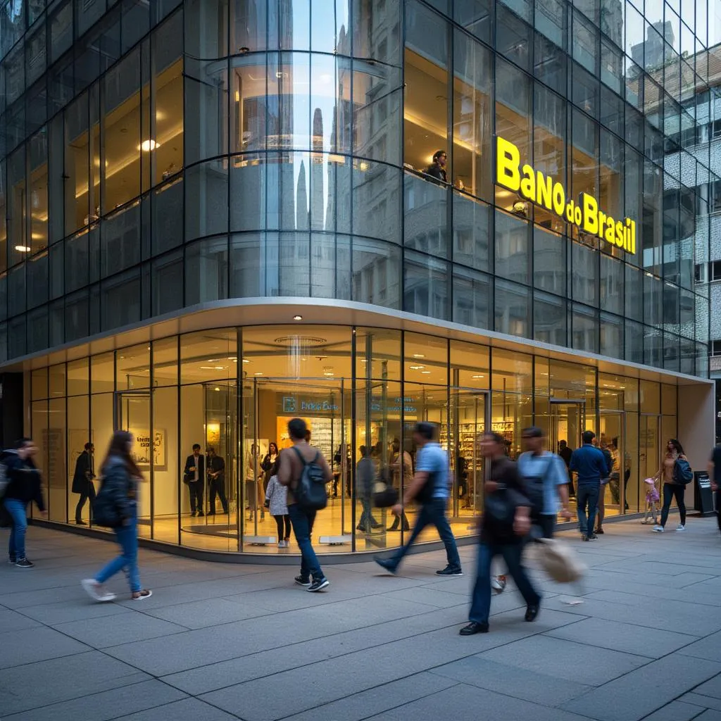 Notícia sobre investimentos do Banco do Brasil